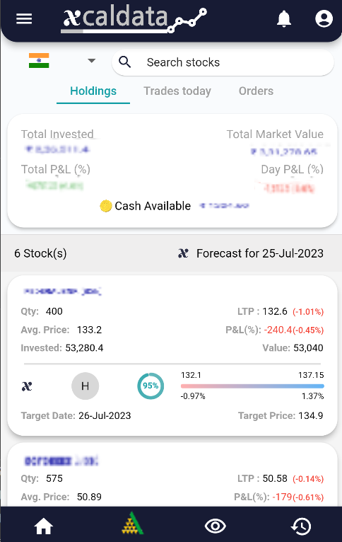 Angel Broking Integration with xCalData angelholding