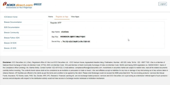 ICICIDirect Integration with xCalData icicipre3 1