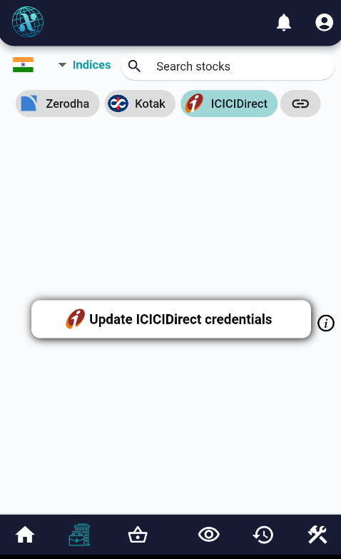 ICICIDirect Integration with xCalData Screenshot 2024 05 31 115401